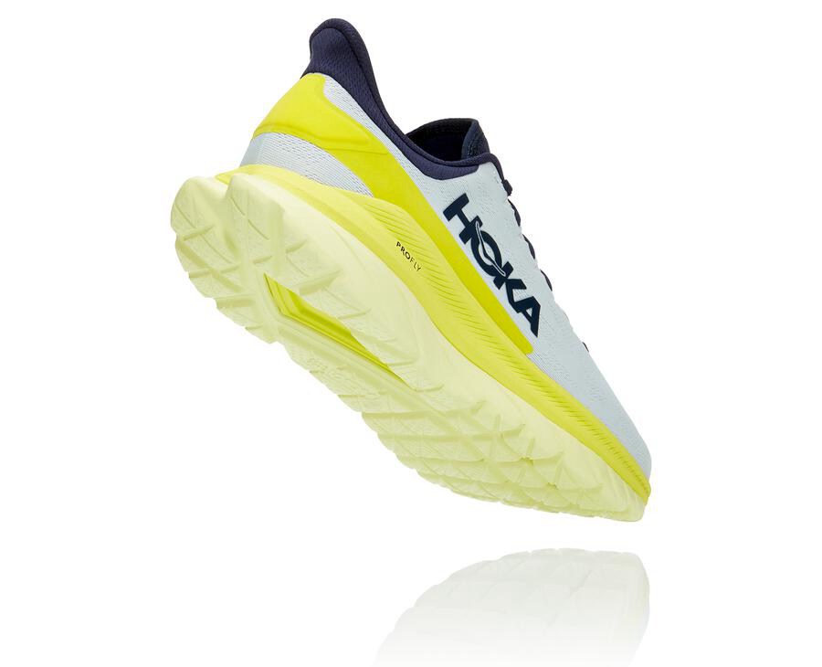 Hoka One One Løbesko Herre - Mach 4 - Hvide - 970864PDM